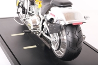 custom made model of Harley-Davidson Fat Boy Gray Ghost 2025 motorcycle